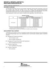 MSP430F167IRTD datasheet.datasheet_page 2