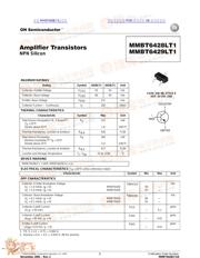 MMBT6428LT1 数据规格书 1