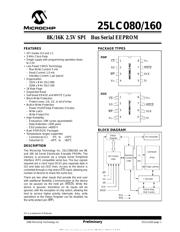 25LC080 数据规格书 1