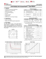 CSD17313Q2-Q1 数据规格书 1