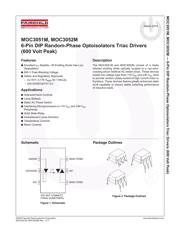 MOC3052SR2M_F132 datasheet.datasheet_page 1