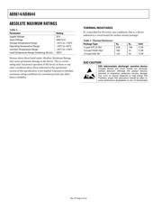 AD8614ARTZ-REEL datasheet.datasheet_page 4