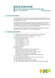 NX3L1G66GW-Q100 datasheet.datasheet_page 1