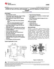 LM3550SP/NOPB 数据规格书 1