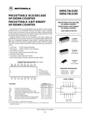 SN74LS192D datasheet.datasheet_page 1