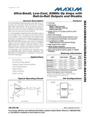 MAX4396EUP datasheet.datasheet_page 1