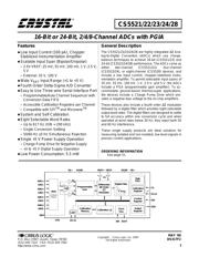 CS5528-AP 数据规格书 1