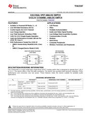 TS5A23167YZPR datasheet.datasheet_page 1
