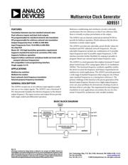 AD9551BCPZ datasheet.datasheet_page 1