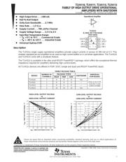 TLV4110CDR 数据规格书 1