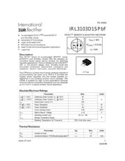 IRL3103D1SPBF 数据规格书 1