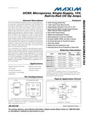 MAX4164ESD-T 数据规格书 1