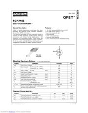 FQP7P06 datasheet.datasheet_page 1