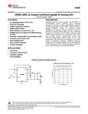 LM3405XMKX/NOPB 数据规格书 1