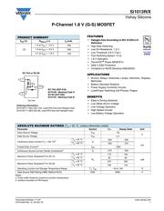 SI1013X-T1-GE3 数据规格书 1