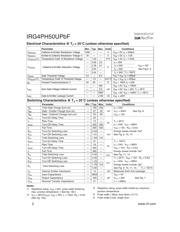 IRG4PH50UPBF datasheet.datasheet_page 2