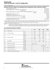 SN74GTL2006PWG4 datasheet.datasheet_page 4