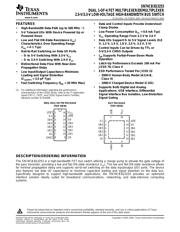 SN74CB3Q3253PWR datasheet.datasheet_page 1