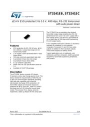 ST3241EBPR 数据规格书 1
