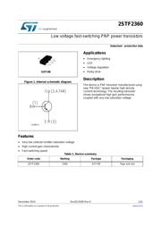 2STF2360 datasheet.datasheet_page 1