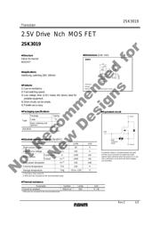 2SK3019TL Datenblatt PDF