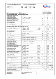 FP25R12W2T4BOMA1 Datenblatt PDF