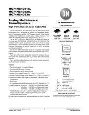MC74HC4051ADG 数据规格书 1