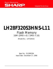 LH28F320S3HNS-L11 数据规格书 1
