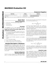 MAX9622EVKIT+ 数据规格书 2