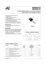 BDW93CFP datasheet.datasheet_page 1