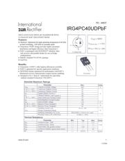 IRG4PC40UDPBF datasheet.datasheet_page 1