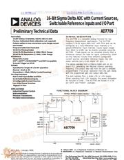 AD7709 数据规格书 1