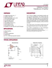 LT1223CN8#PBF Datenblatt PDF