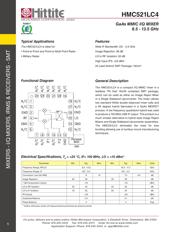 HMC521LC4TR-R5 数据规格书 3