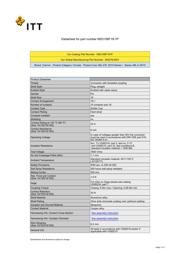 MS3106F18-1P 数据规格书 1