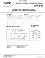 UPC842 datasheet.datasheet_page 1