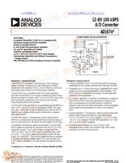 AD1674 datasheet.datasheet_page 1