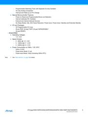 ATMEGA164PA-CU 数据规格书 2