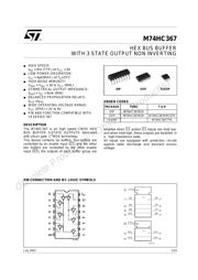 M74HC367RM13TR datasheet.datasheet_page 1