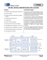 CS5341-CZZ datasheet.datasheet_page 1