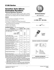 C106D1 Datenblatt PDF