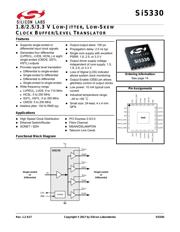 SI5330C-B00207-GM datasheet.datasheet_page 1