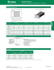 V18MLE0603NR 数据规格书 5