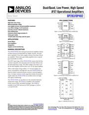 OP282GSZ-REEL 数据规格书 1