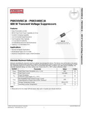 P6KE22 datasheet.datasheet_page 2