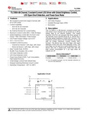 TLC5954RTQR 数据规格书 1