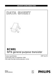 BCW81 datasheet.datasheet_page 1