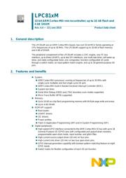 LPC811M001JDH16FP datasheet.datasheet_page 1