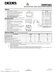 DMMT5401-7 Datenblatt PDF