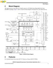 MCF5274LVM166 数据规格书 3